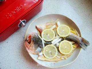 Grilled Sea Bass with Pineapple recipe