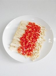 Chopped Pepper Enoki Mushroom recipe