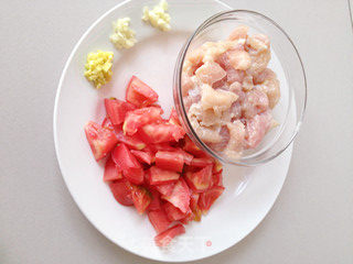 Diced Chicken in Tomato Sauce recipe