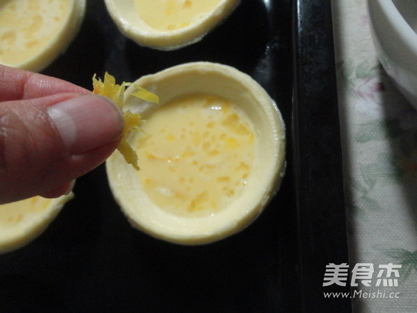 Lime Egg Tart recipe