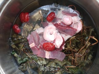 Houttuynia Cordata Stewed Pork Belly Pork Hengli recipe