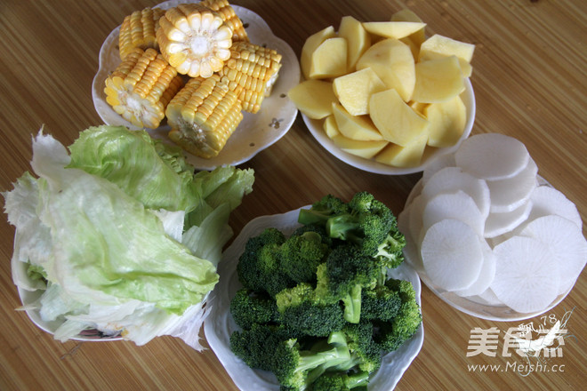 Pork Bone Soup Hot Pot recipe