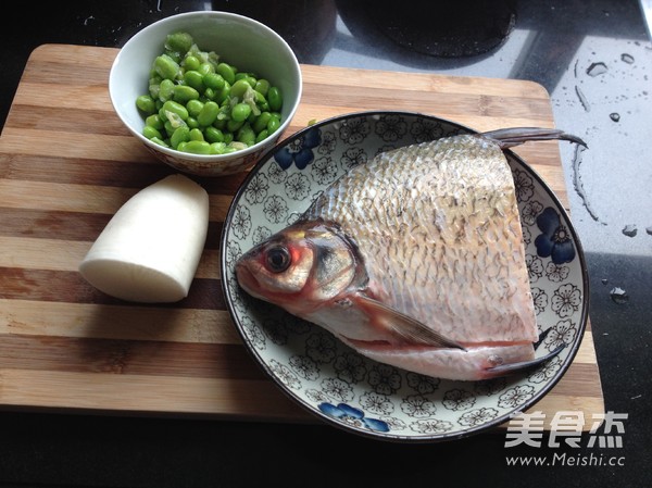 White Radish Bream Head recipe