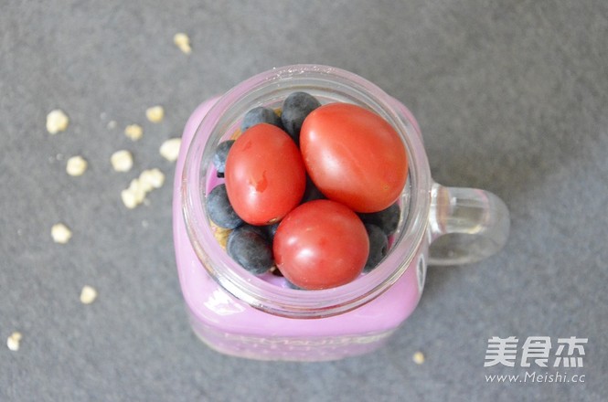 Purple Sweet Potato Overnight Oatmeal recipe