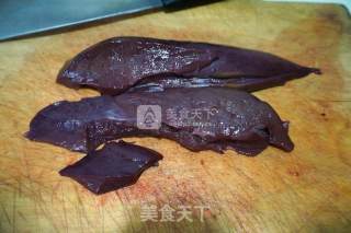 Stir-fried Pork Liver with Peppers and Carrots recipe