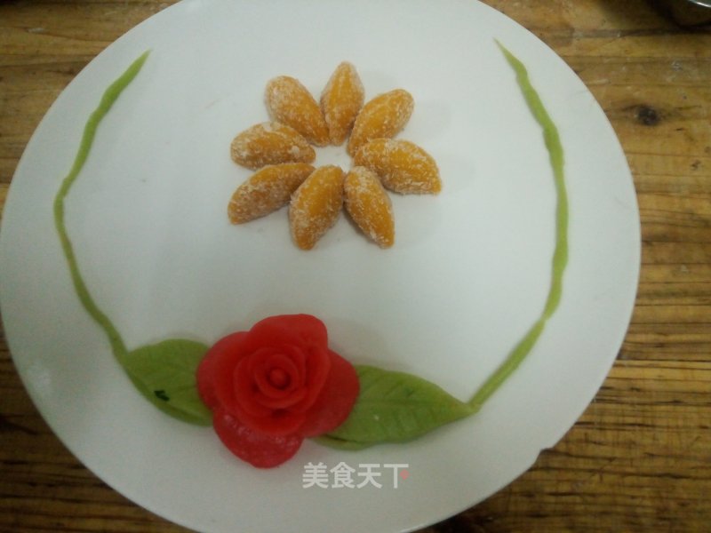 Orange Lotus Paste Corner recipe