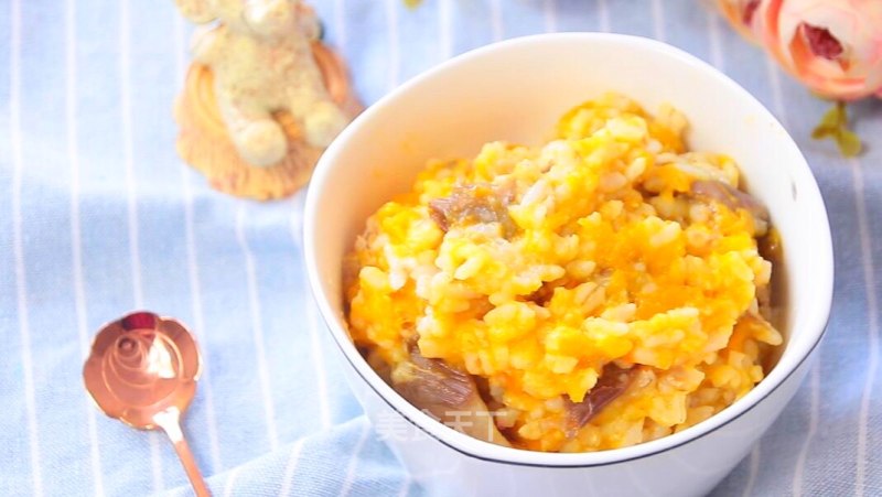 Pumpkin Soft Rice recipe