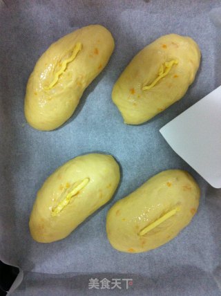 Orange Meal Buns recipe