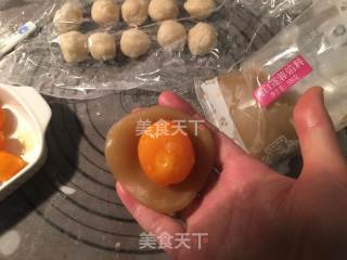 #柏翠大赛#lotus Paste Egg Yolk Cake recipe