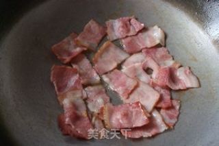 Pleurotus Eryngii with Bacon recipe