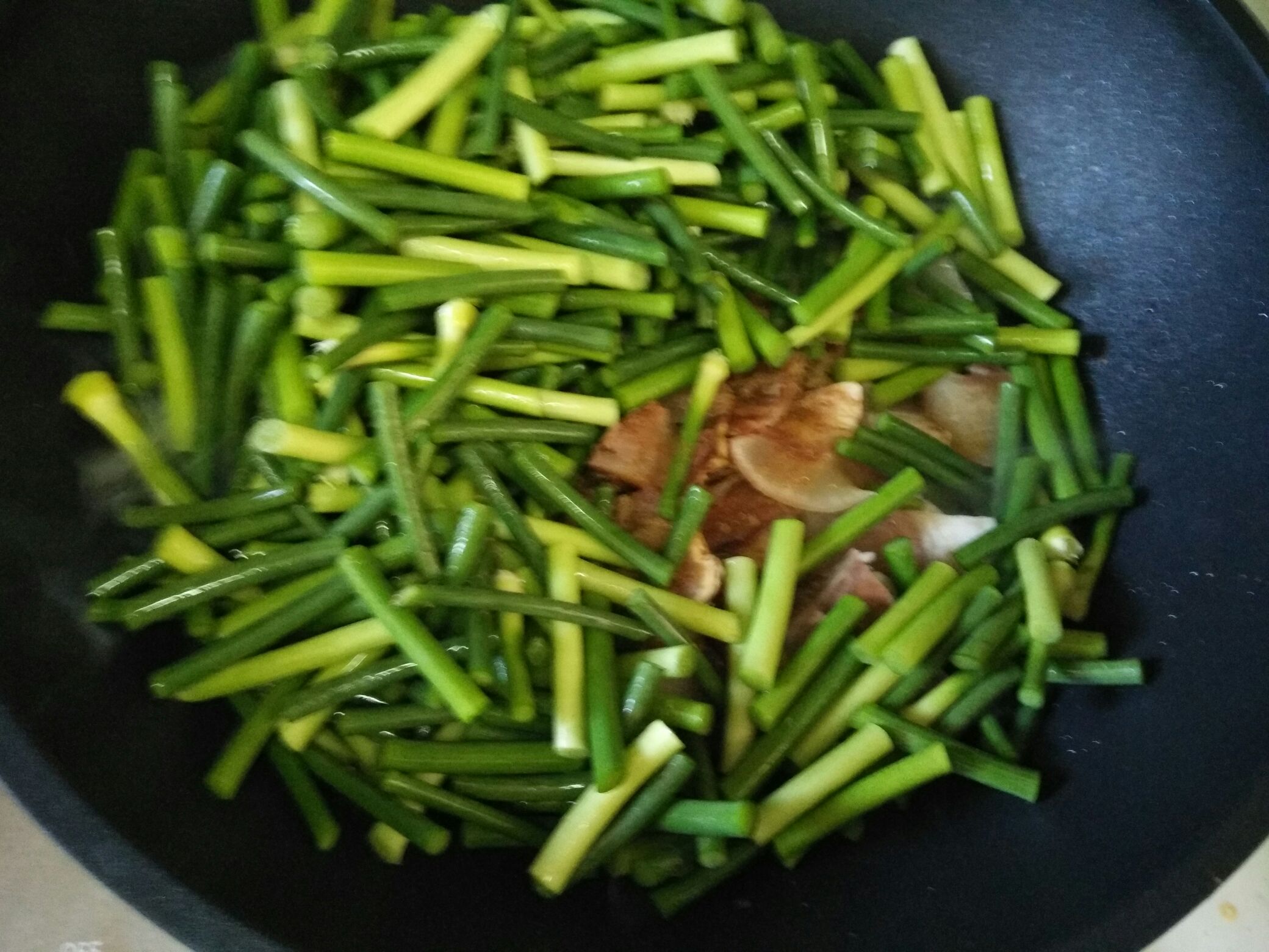 Stir-fried Garlic Moss recipe