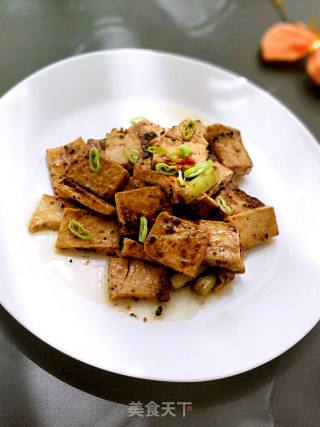 Thousand Pages Tofu with Black Pepper recipe