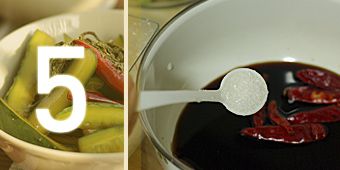 Cold Pickled Cucumber recipe