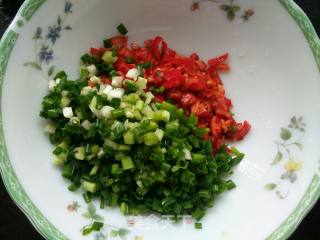 Red Pepper and Green Onion Stall Egg recipe