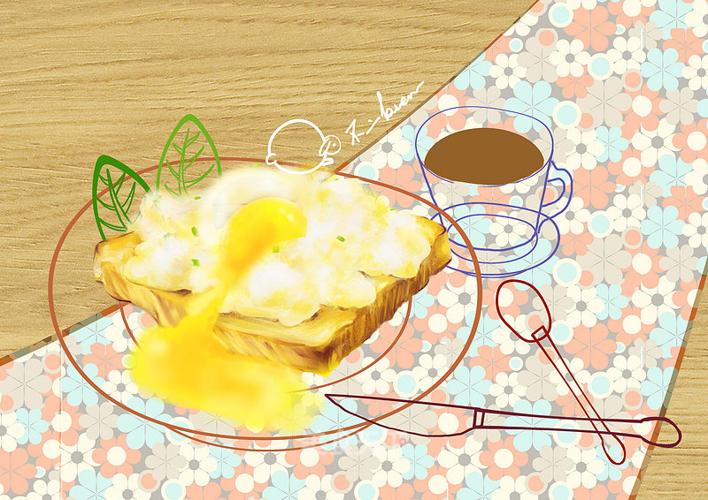 [recipe] Egg White Burning Clouds Belong to The Temperature of Winter recipe