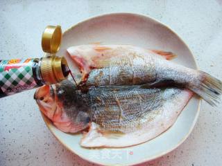 Grilled Sea Bass with Pineapple recipe