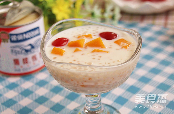 Mango Condensed Milk Sago recipe