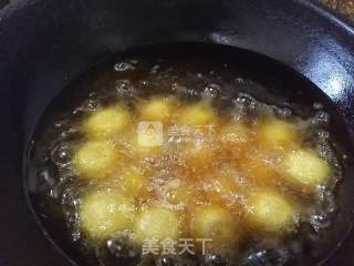 Bean Paste Sweet Potato Balls recipe