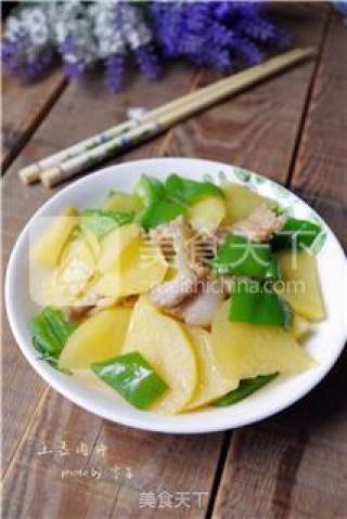 Fried Pork with Potatoes recipe