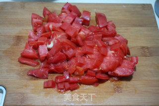 Tomato and Egg Hot Noodle Soup recipe