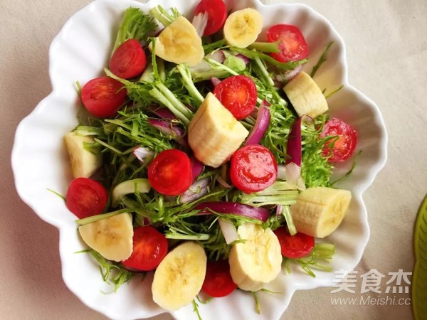 Two Flavors of Vegetable and Fruit Salad recipe