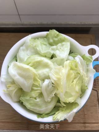 Lettuce in Oyster Sauce recipe