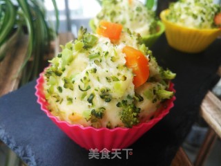 Vegetable Steamed Bread recipe