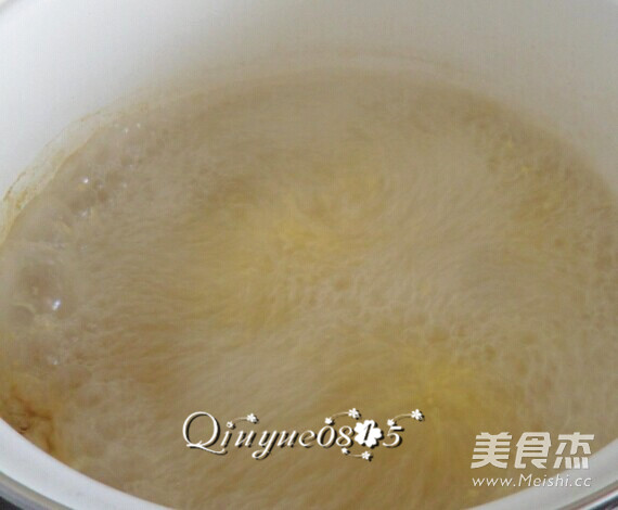 Chrysanthemum Vegetable Salty Porridge recipe