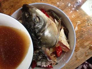 Smoke-free Kitchen in Summer [steamed Ginger-scented Dried Fish] recipe