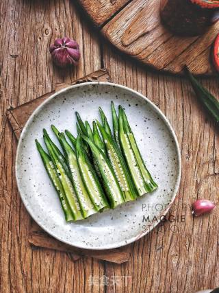 Garlic Okra recipe