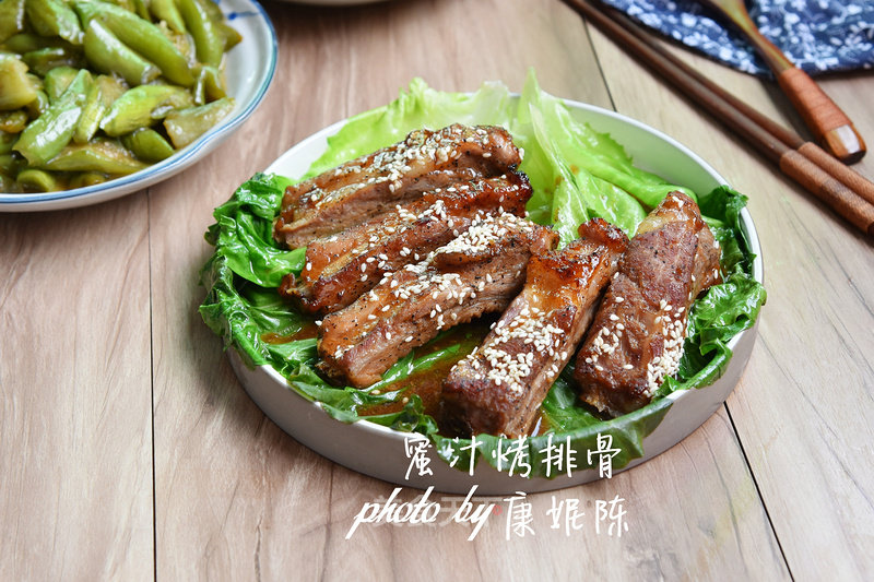 #aca烤明星大赛#roasted Pork Ribs in Honey Sauce recipe