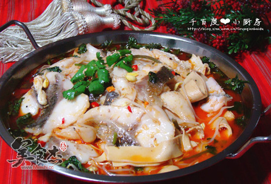 Spicy Boiled Fish recipe