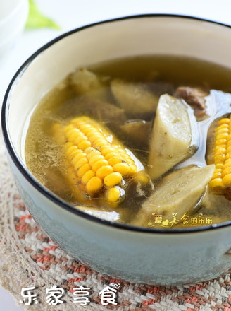 Burdock Corn Pork Bone Soup recipe