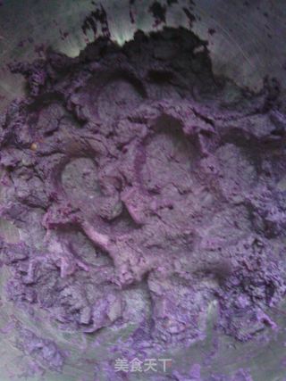 Love Glutinous Rice Food-purple Sweet Potato Dumplings recipe