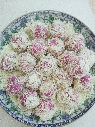 Purple Sweet Potato Ball recipe