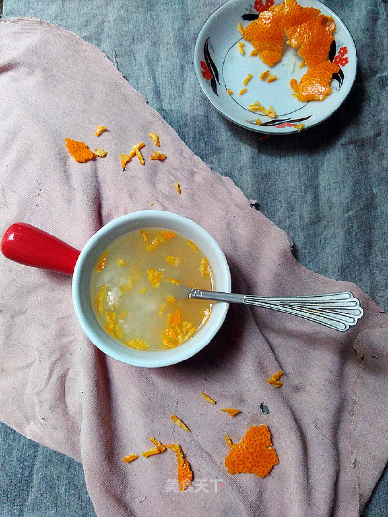 Orange Peel Distilled Soup——keep The Cold Away recipe