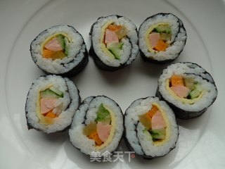 【flower Sushi】----ketchup Sushi recipe