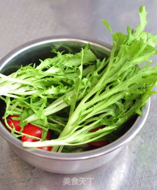 #春食野菜香#bitter Chrysanthemum Fruit Salad recipe