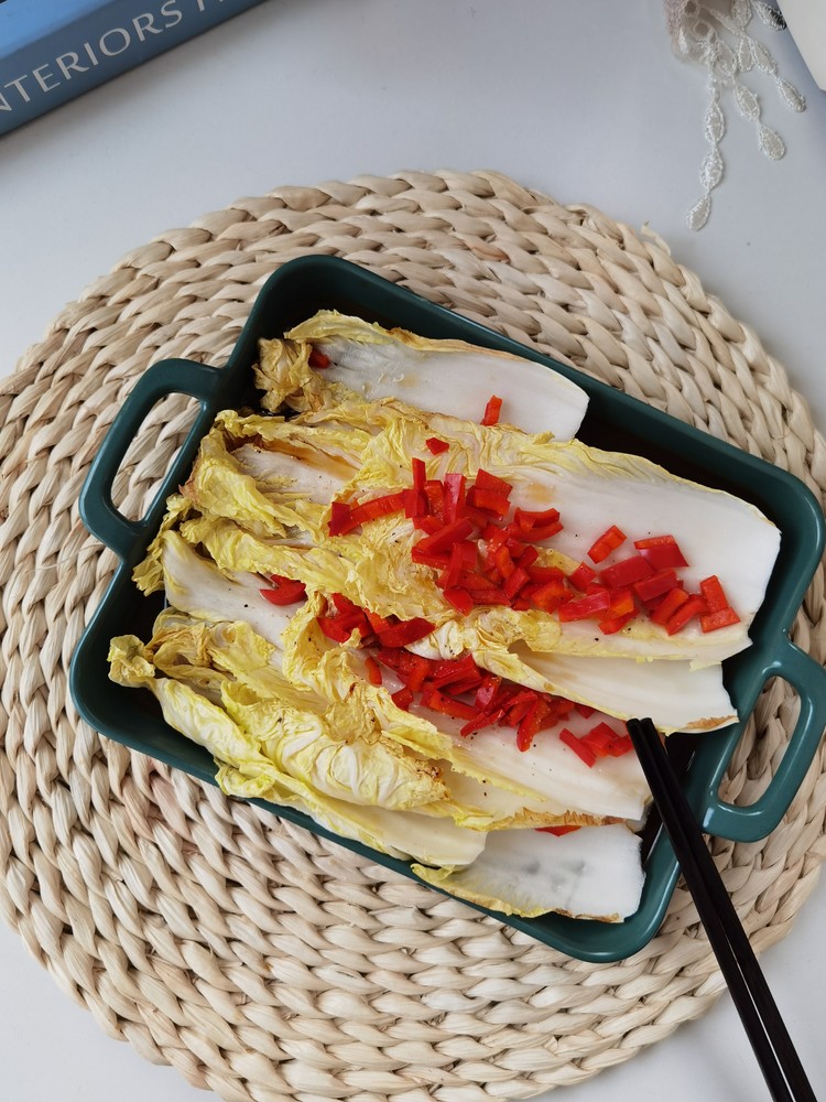 Roasted Baby Vegetables with Crispy Tin Foil and Red Pepper, Quick and Greedy recipe