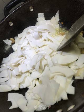 [rabbit Love Kitchen] Stir-fried Bamboo Shoots recipe