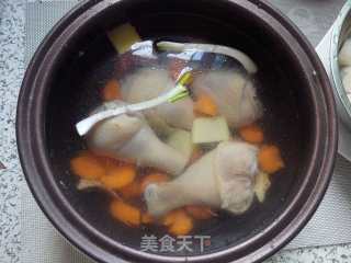 Yam Chicken Drumstick Soup recipe