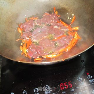 Parsley Spicy Pork Liver recipe