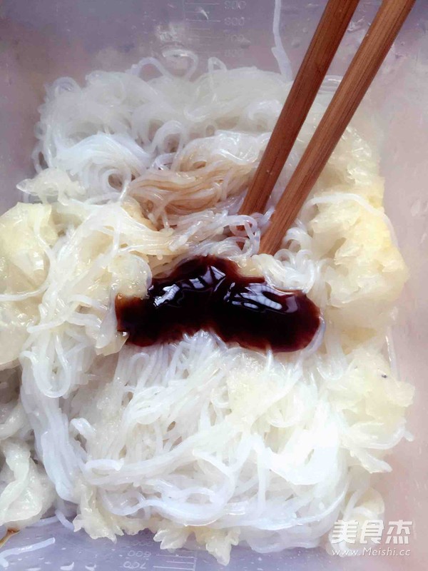 White Fungus Fans recipe