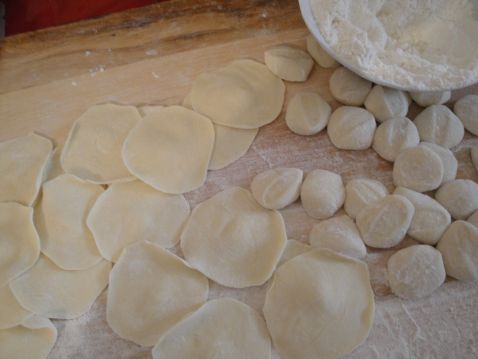 Fennel and Chive Dumplings recipe