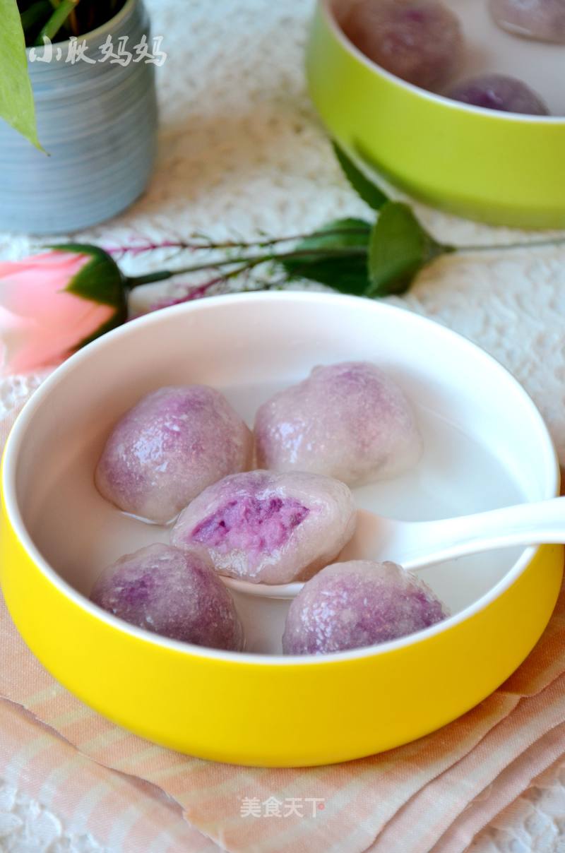 Crystal Purple Sweet Potato Gnocchi recipe