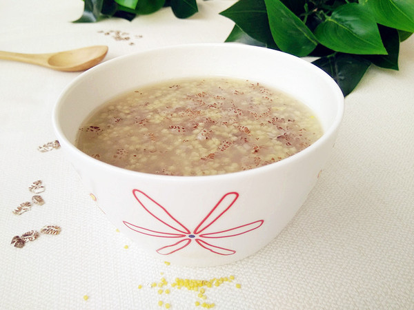 Blood Oats Millet Porridge recipe