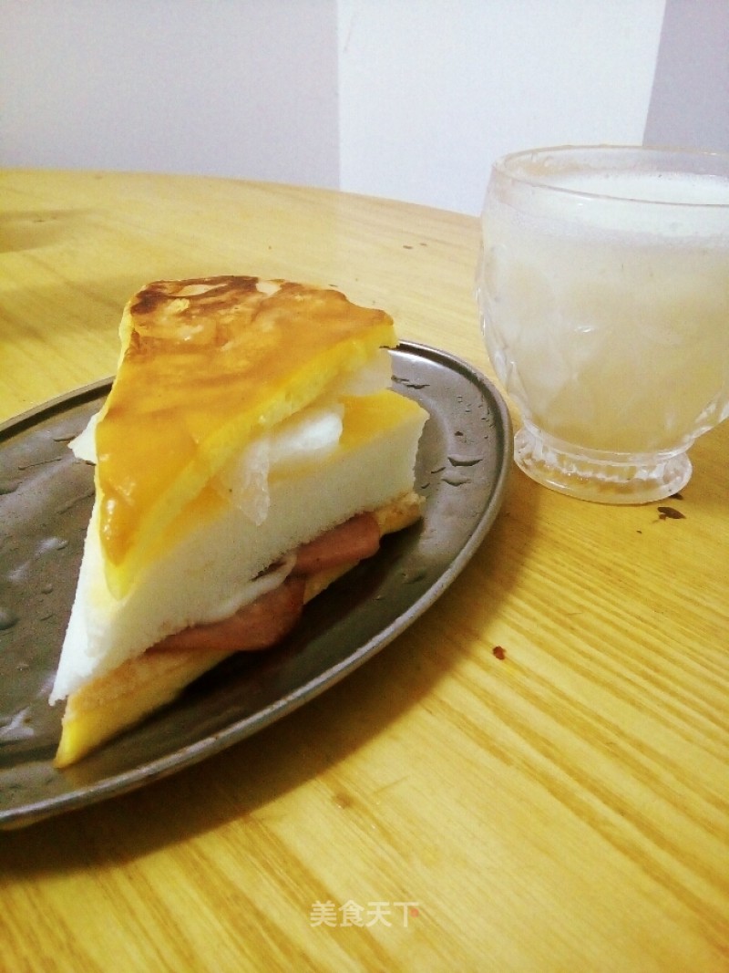 Breakfast Starts with "pear"---tiger Skin Pear Sandwich recipe