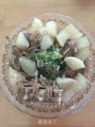 Lamb Scorpion Stewed White Radish recipe