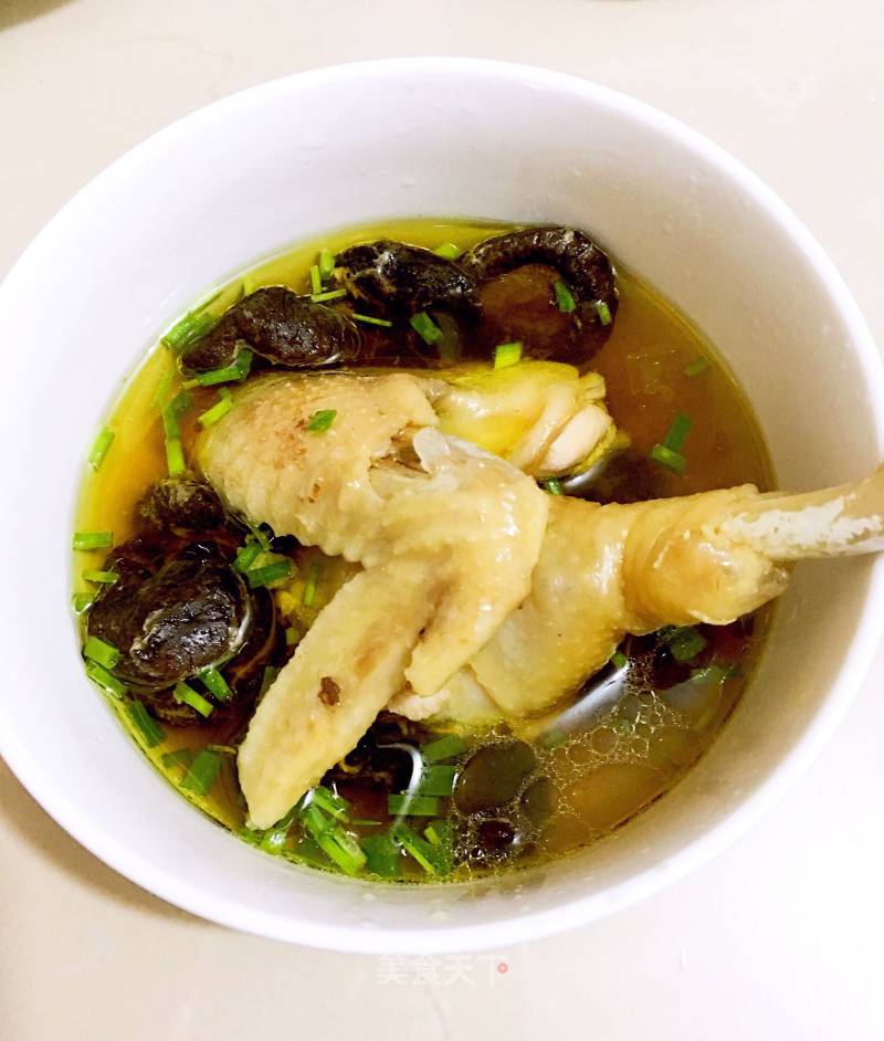 Stewed Chicken with Mushrooms recipe