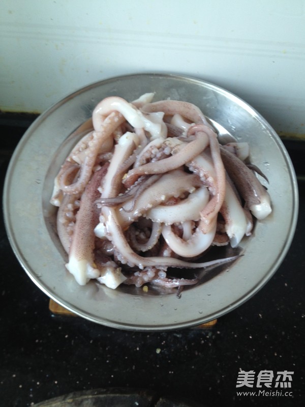 Squid with Pickled Pepper recipe